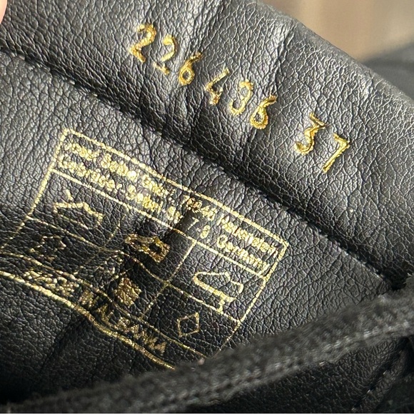 ❤️ Josef Seibel Black Leather Women Loafers Size 37 - Picture 9 of 9